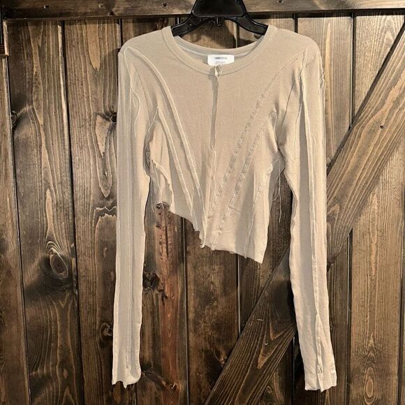 NWT Sami Miro Vintage Asymmetric Tee Shirt - Picture 4 of 8